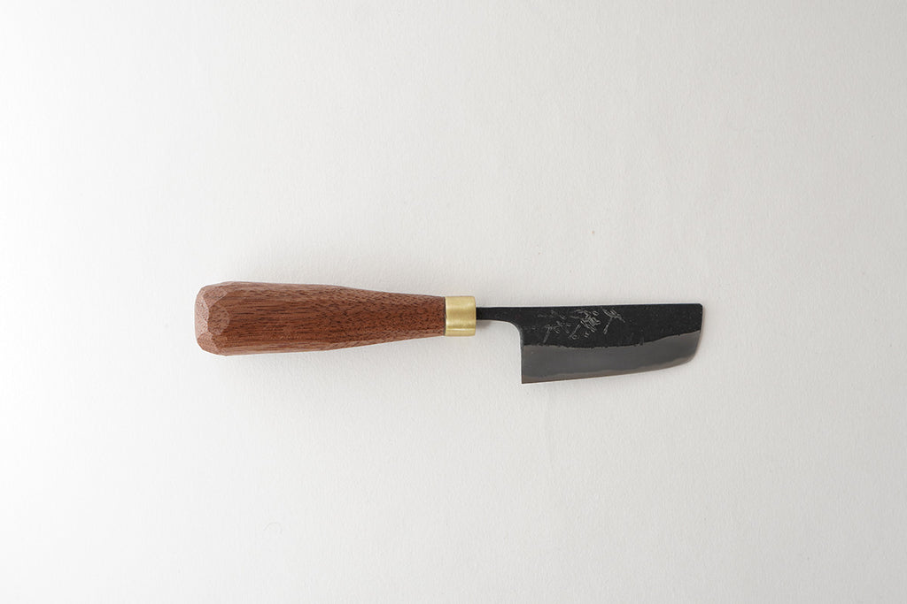 赤畠大徳 | 黒打coro包丁 菜切型 60mm