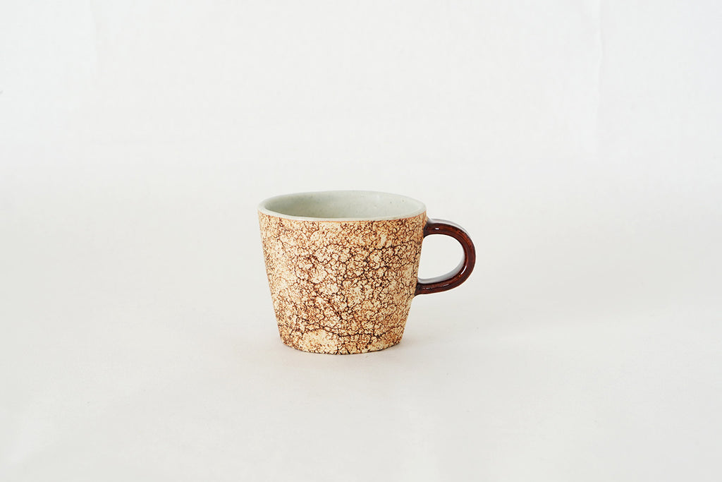 中川雅佳 | コルク 面取コーヒーカップ 茶