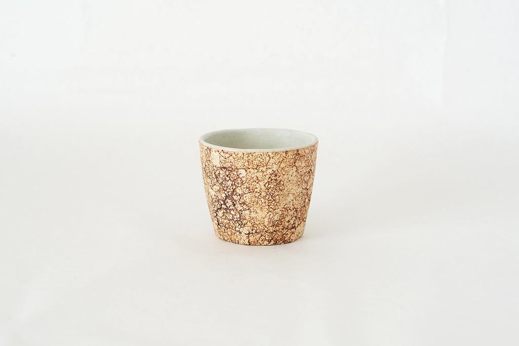 中川雅佳 | コルク 面取コーヒーカップ 茶
