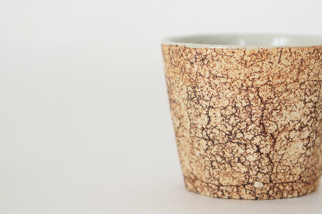 中川雅佳 | コルク 面取コーヒーカップ 茶