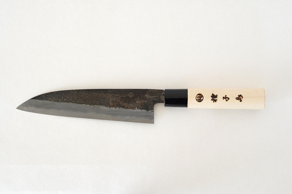 梅木本種子鋏製作所 | 種子包丁 小 15cm 黒打ち仕上げ