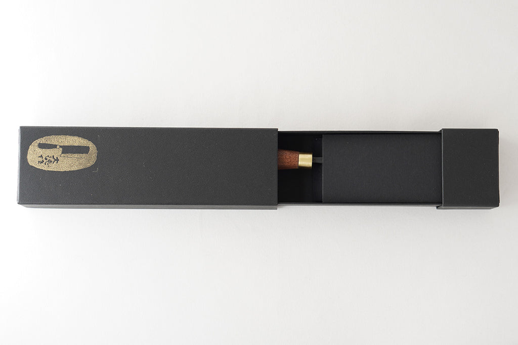 赤畠大徳 ｜ 黒打coro包丁 菜切型 60mm