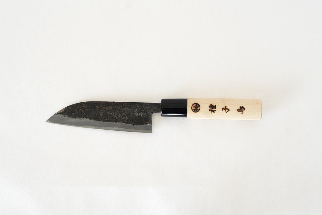 梅木本種子鋏製作所 ｜ 種子包丁 小 12cm 黒打ち仕上げ